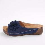 Women's Shoes 2025 Spring And Summer New One Flower-Dew Slippers Women Cool