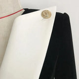 New Star Fashion Collage Bump Color Repair Velvet Short Suit Jacket