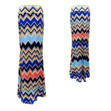 Spring Summer A-Line Elastic High-waist Long Pencil Skirt for Women 2023 Printed Maxi Skirt Faldas Largas Mujer Para