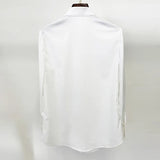 New Star Fashion Simple Repair Wood Ear Lotus Side With White Long-Sleeved
