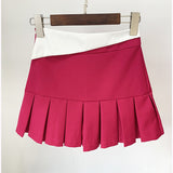 2025 Star New Color Suit Umbilical Short Jacket Set Folding
