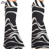 Spring Summer A-Line Elastic High-waist Long Pencil Skirt for Women 2023 Printed Maxi Skirt Faldas Largas Mujer Para