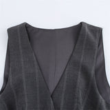 Fall 2025 Women's Fashion Sexy Hot Girl Sleeveless Half Dress