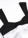 satin tank top with back