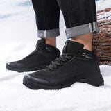 Autumn And Winter Hiking Shoes Help Outdoor Workwear Leisure Sneakers Comfortable Anti-Slip Cross-Country Running