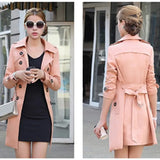 And Autumn Women's Windwear Korean Version Of The Long-Term Coat Ebay Explosion Station Hot