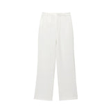 New Women's Collar Short-Sleeved Short Coat Straight Trousers 8491053