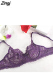 Women's Lace Underwire Push Up Bra Sexy Underwear Bras For Women Bralette Lingerie