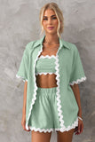 Zingj Spring 2024 New Women's Simple Fashion Short Shirt Casual