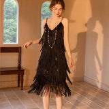 Wedding Bridesmaids Small Dress Through Sexy Nightclub Black Cane Tux Dress Dress