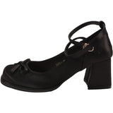 Jane Shoes Women's New High Heeled Square Head With A Bough Head Of Ballet French Women's Single Shoes In Spring