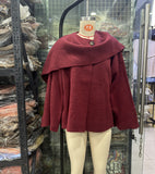 New Women's Clothing With Asymmetric Scarf Short Knitted