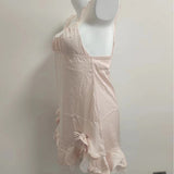 Women's Sexy Sweet Sling Lotus Loaf Swinging Pyjamas High-Ended Nest Face To The Waist Of The Thin Back Pajamas