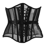 Long 27Cm Summer Net Yarn Thin Fish Bone Gift Lumbar Breathable Waist