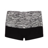 Hottie Letter Print Bag Hip Shorts Sexy Skinny Peach Hips Hot