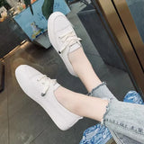New 2025 Trendy Women's Small White Shoes Personality Fashion Simple Leisure Travel Women's