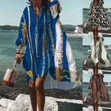Popular Wear Loose Digital Printing Long