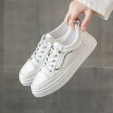 Small White Shoes Women 2025 Spring And Summer New Large-Size Students Single Shoes Small Light Sports Leisure Board