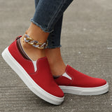 Low-Top Solid-Color Flat-Soled Single-Shoe Women's Foot-Swearing Lazy Shoes