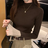 Half-High Collar Hit A Thick Long-Sleeved Sweater With A New Style Of Foreign Style In Autumn And
