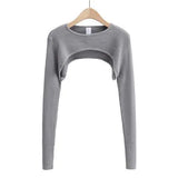 Sexy Trend In Net Red Super Short Repair Jacket Hoodie Carefully Machine Personality Outside The Top