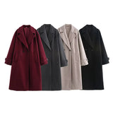 Women's Clothing INS Explosion High-End Feeling Autumn And Winter Trendy Street This Son With A Long