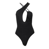 Zingj Women's Fall 2024 New Fashion Personality Hot Girl Street Wind Exposed Back Hollow Bottom Slim