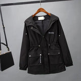 Plus Thick Wind Coat Autumn Winter 2025 New Women's Casual Fashion Small Stormtrooper Cotton