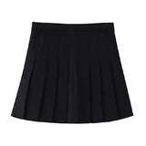 Zingj Pants Zip Button) Pleated Skirt JK Uniform Skirt Versatile Skirt Spring And Summer Short Skirt