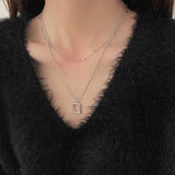 Square Shell NecklaceOutfit