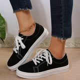 Women's Shoes 2025 New Round Head Thick-Soled Casual Viscose Shoes Breathable Small White Shoes Single