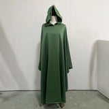 And Winter Punk Loose Hooded Wool, Loose Cloak Tops Men And Women's