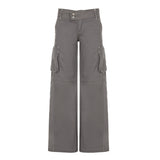 Cloth Forget Street Waist Thong Interface Bagged Jeans High-Rise Loose Thin Straight