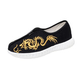 Zingj Men's Shoes Casual Cloth Shoes Father Shoes Fashion Three-Dimensional Relief Embroidered Soft Sole Walking Shoes Spring And Summer Style Men's Single