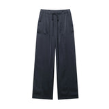 New Silk-Sense Wistry Hanging Neck Top 2754253 Wide Leg Pants