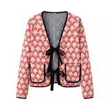Women's Printed Casual Shirt + Wide Leg Trousers Set