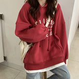 Zingj Hoodie Female Autumn Ins Super Fire Autumn 2024 New Thin Loose Korean Version Tide Cec With Hoodie Net Red