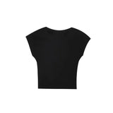 Summer New Women's Multi-Colored Self-Repair Micro-Sleeveless Design Top