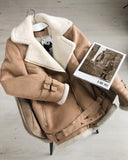 Autumn And Winter New Collar Zipper Open Shirt Fashion Women's Long-Sleeved Pure Color