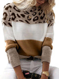Round-Neck Casual Sweater Autumn And Winter New Women's Knitted Shirt Women's Long-Sleeved Bottom