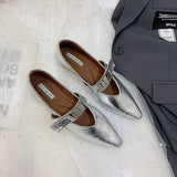 Beautiful Red Single Shoes 2025 Spring New Retro Light Mouth With Skirt Flat Bottom Mary Precious