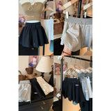 Short Skirt Ballet Style 2025 Summer New Women's A Skirt Skirt High-Waisted Skirt Skirt Skirt