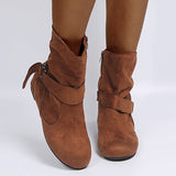 Women's Boots 40-43 Direct Autumn And Winter Sleeve Flat And Knight Boots