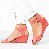 Zingj Women 2024 New Women's Summer Shoes Women's Slope High Heels