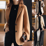 And Winter New Station Explosion Bill Thick Hair This Female Coat Wish Small Suit Ebay Korean Version Of
