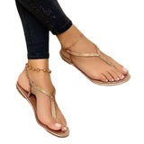 Exploding Cool Drag 2025 Summer New Fashion Water Diamond Flat Bottom Size Clip Beach Sandals