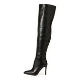 Fine And High-Heeling Bare Boots Fashion Outdoor Street Runway Runway Fashion Full