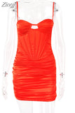 Quality Crystal Satin Bodycon Dress Summer Sexy Backless Dress Mini Ruched Beading Dress Birthday Prom Event Party