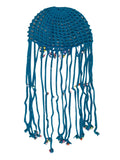 Chic Women Fashion Knitted Hats Y2K Aesthetics Retro Crochet Hollow Out Tassels Hats Caps Boho Holiday Beach