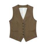 2025 New Women's Linen Blend, Vest, Vest And Shorts